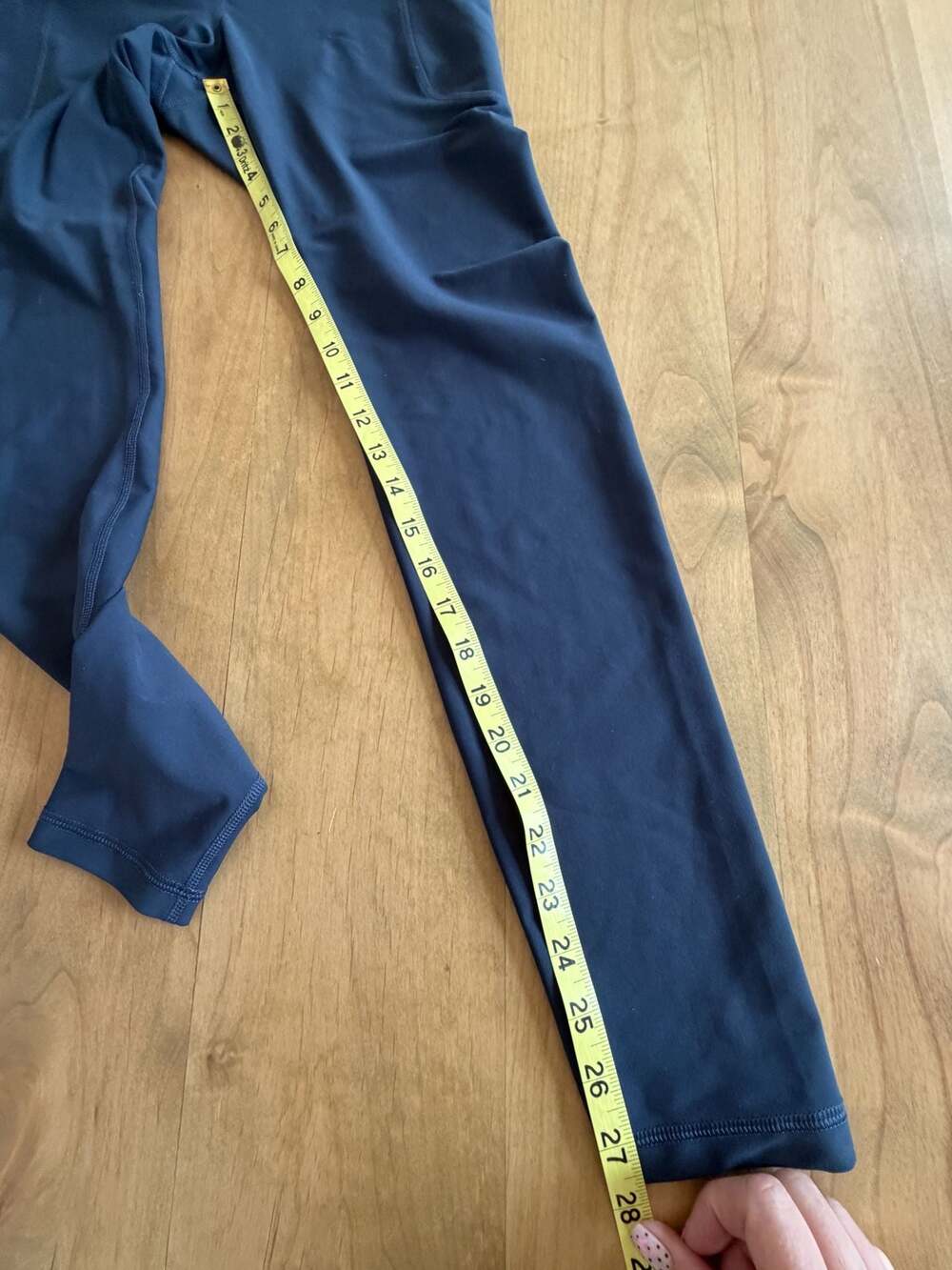 Old Navy Active Powersoft High-Rise Go-Dry Side-Pocket Leggings Med - Picture 5 of 7
